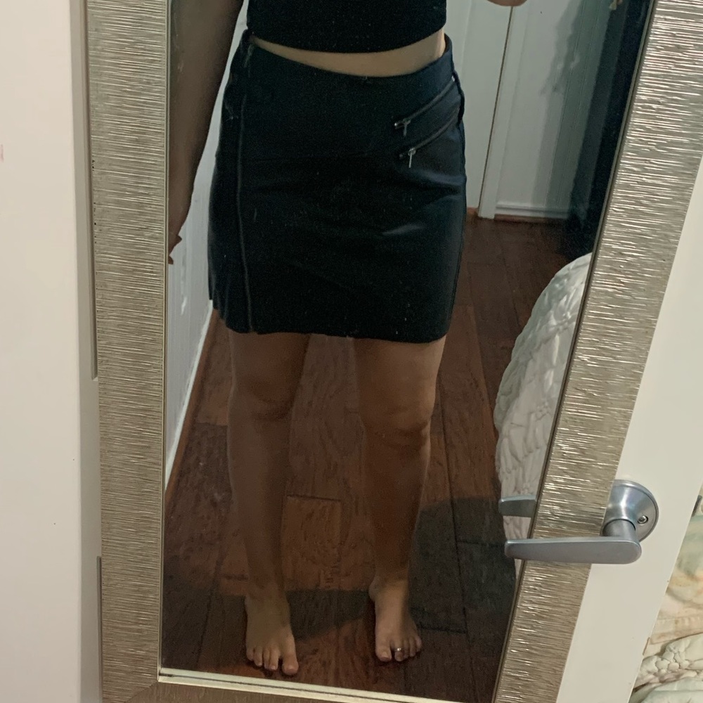 Leather Skirt
